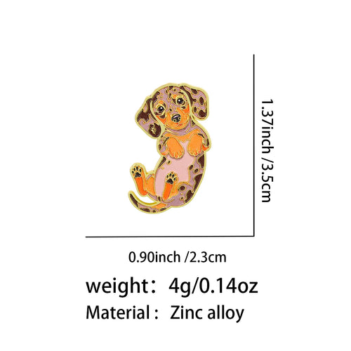 Dapple Dachshund Pin