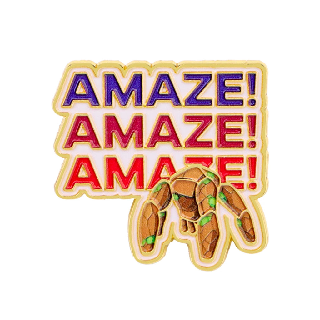 Funny Rock Creature Enamel Pin Cute Brooch Pines Lapel Pins Badge on Backpack Clothing Accessories Fashion Jewelry Fans Gifts