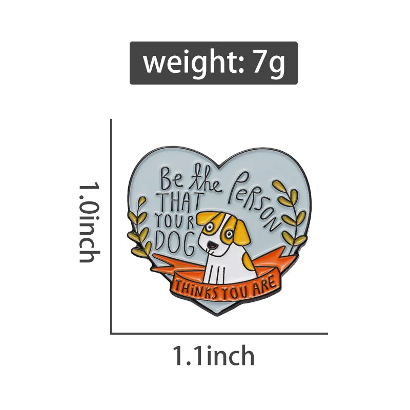 Puppy Heart Pin