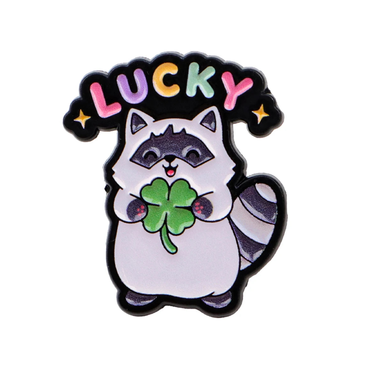 Cute Raccoon Activity Pins