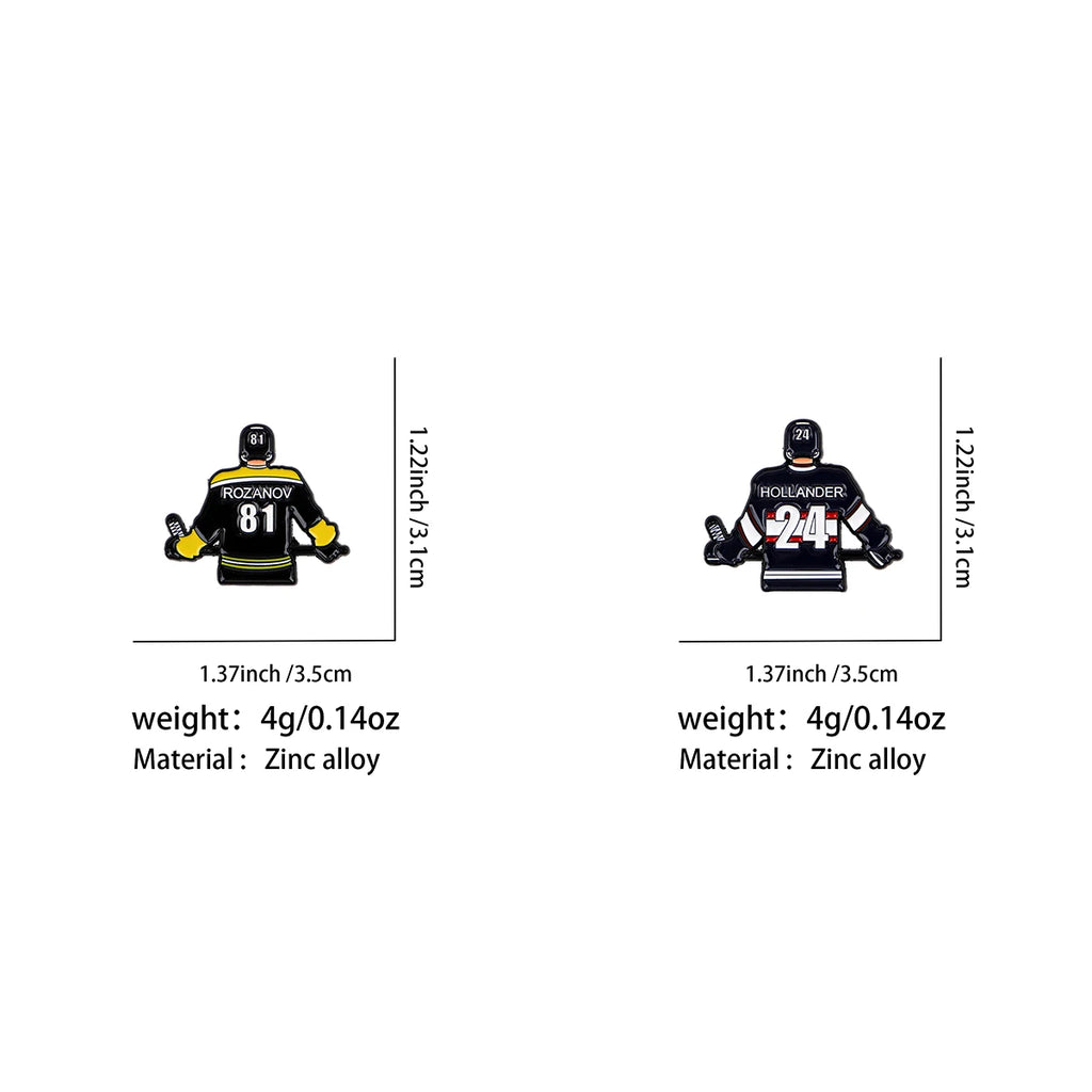 Heated Rivalry Pin