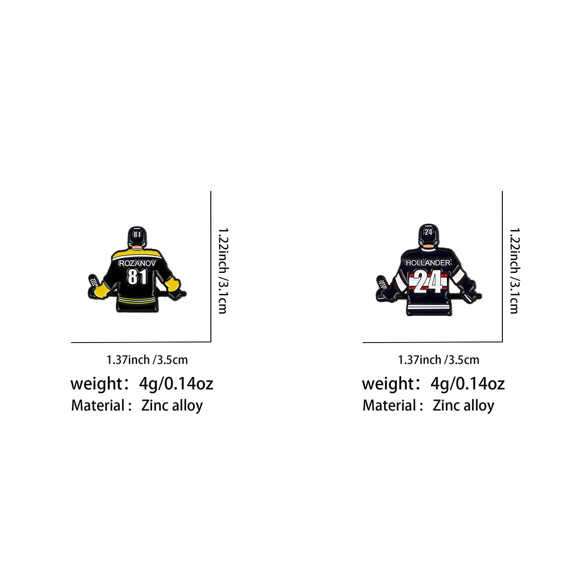 Heated Rivalry Pin
