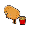 Potato Pooping French Fries Pin