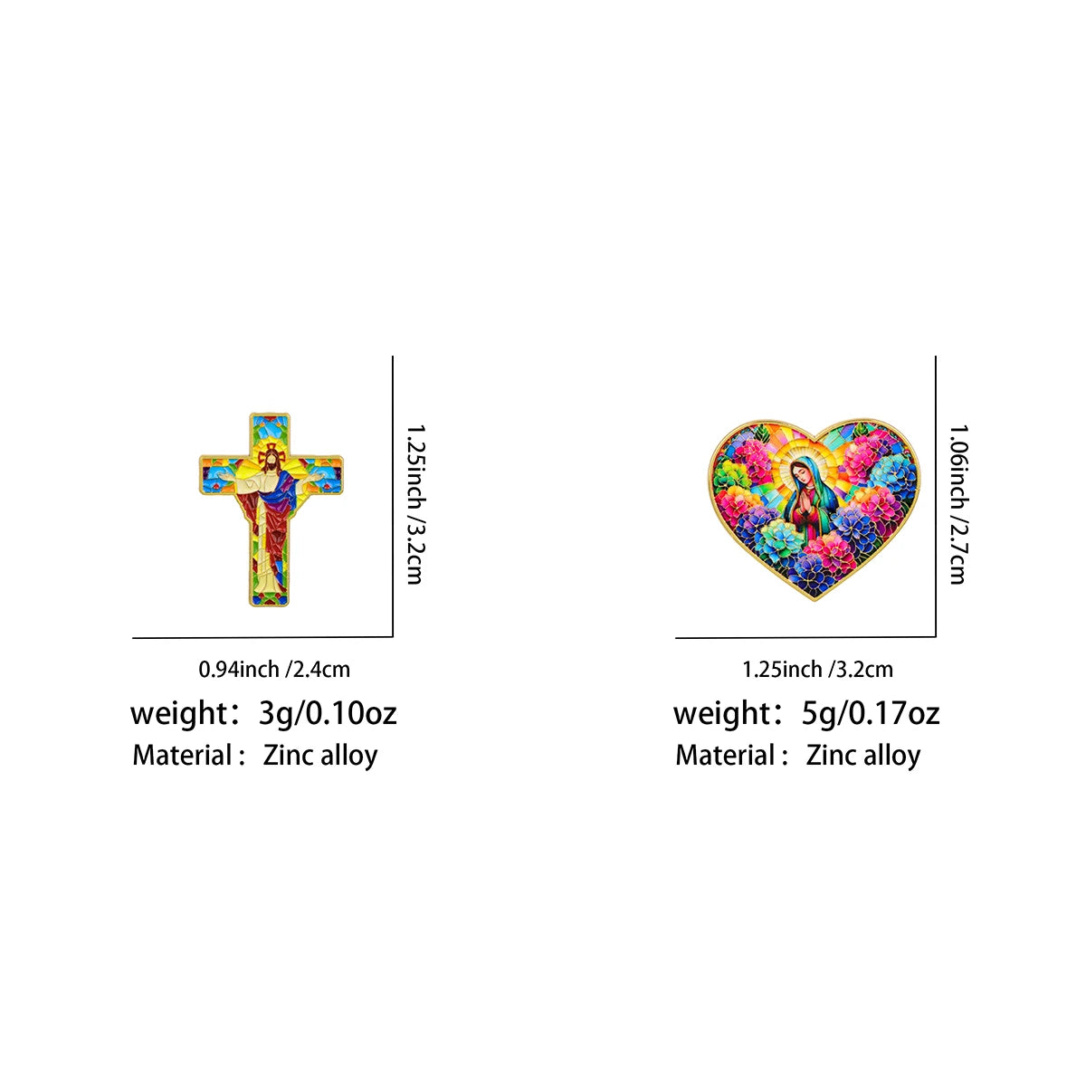 Jesus & Sheep Enamel Pin Cartoon Brooch Pines Lapel Pins Badge on Backpack Clothing Accessories Fashion Jewelry Friends Gifts