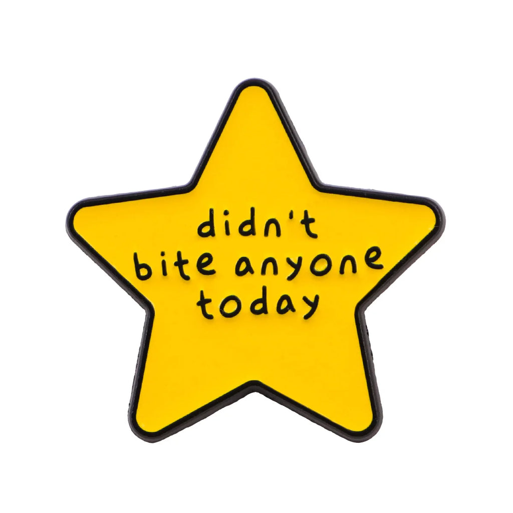 Humorous Quote Star Pin