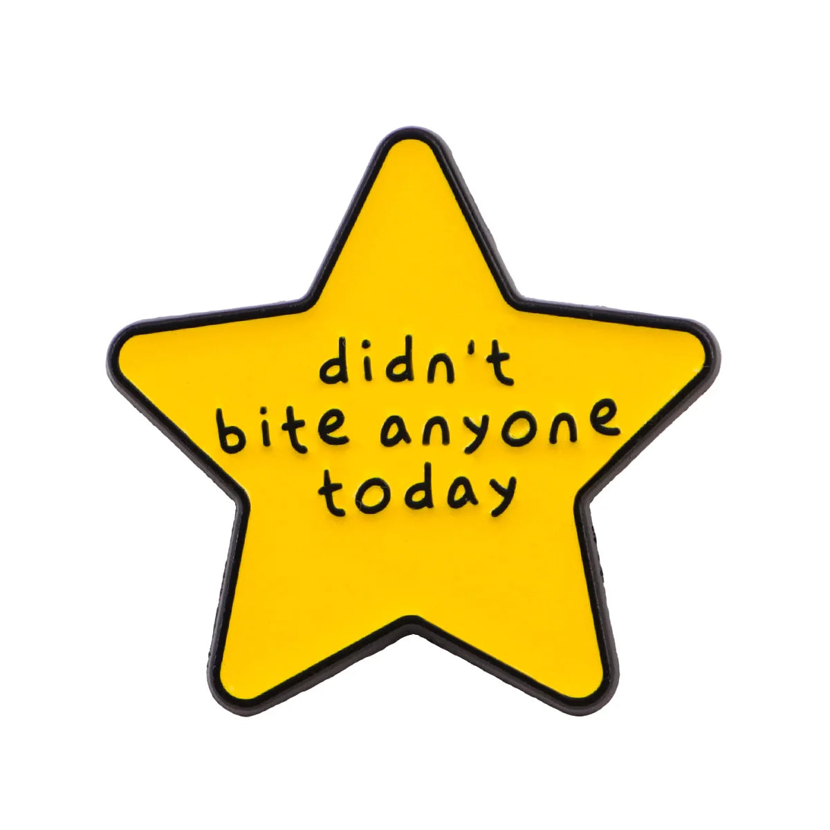 Humorous Quote Star Pin