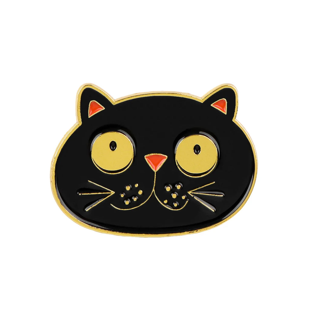 Funny Cat's Head Pin