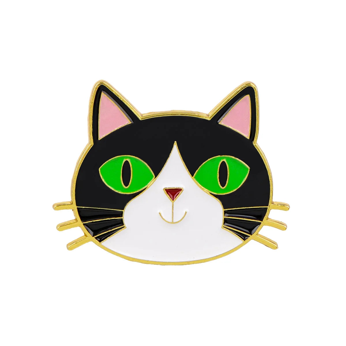 Funny Cat's Head Pin