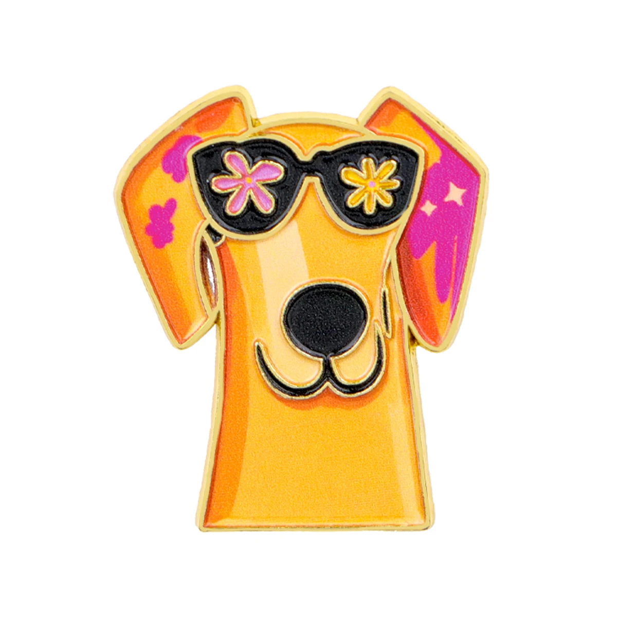 Colorful Dog Pin Collection