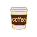 Classic Takeaway Coffee Cup Pin