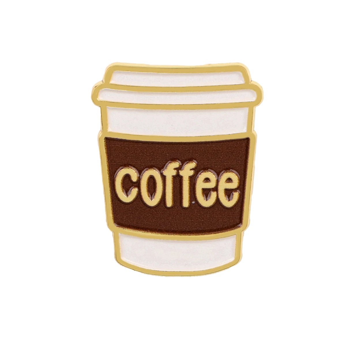 Classic Takeaway Coffee Cup Pin