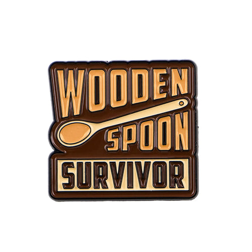Wooden Spoon Survivor Pin