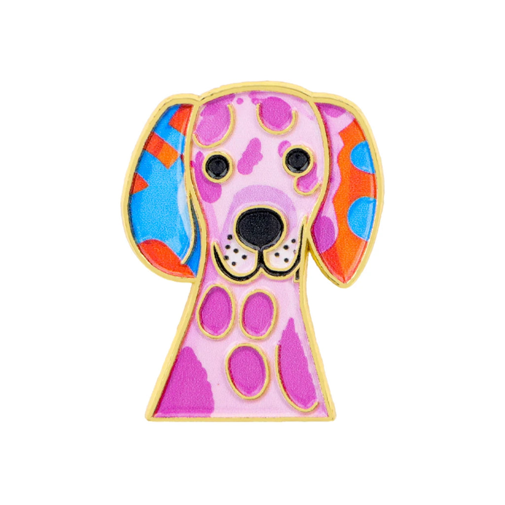 Colorful Dog Pin Collection