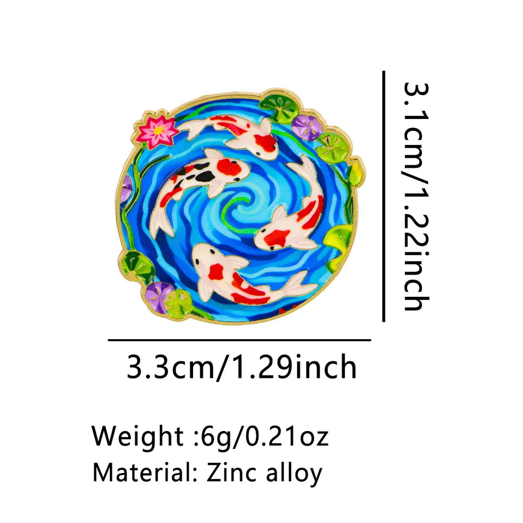 Koi Fish Pin