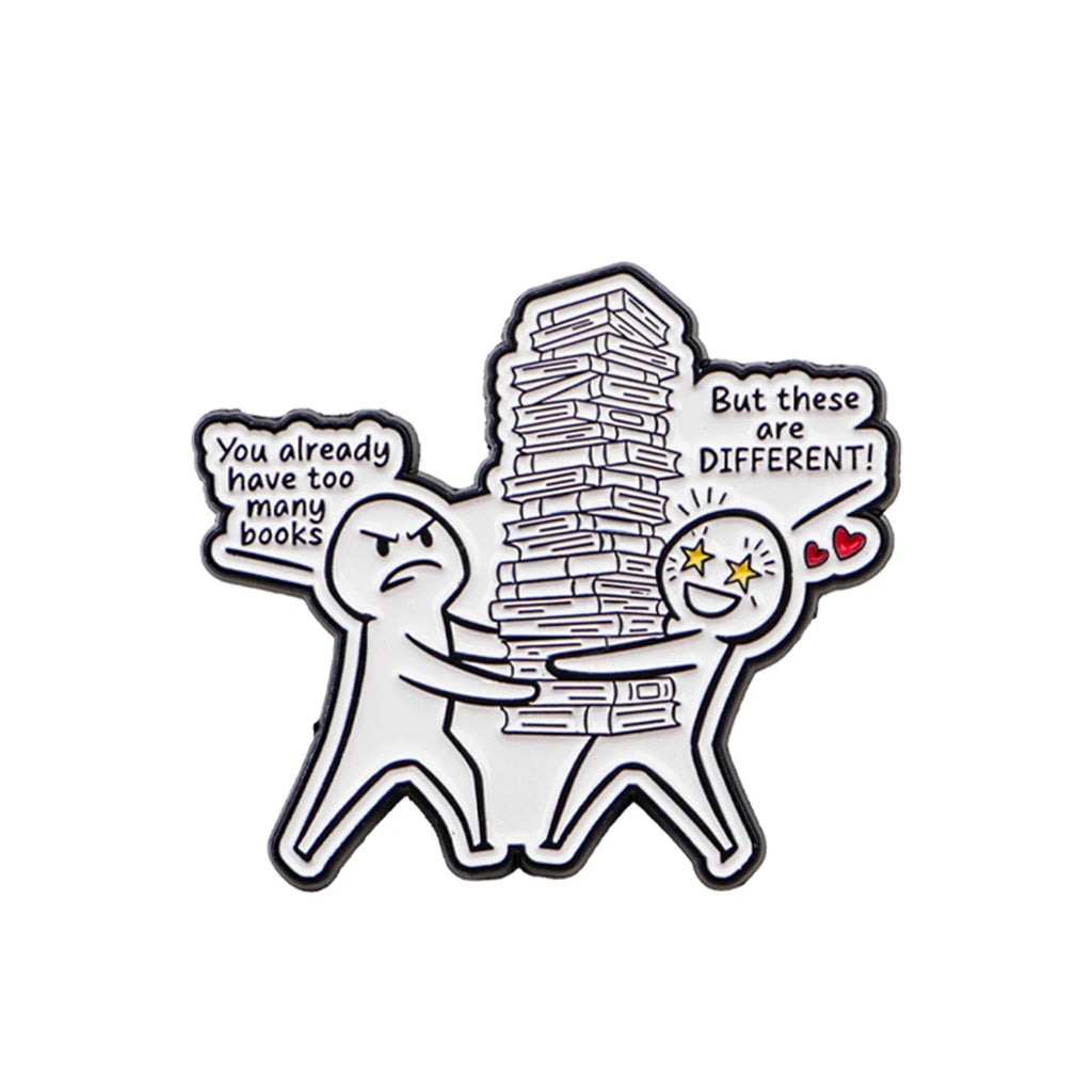 But These Books Are Different Pin