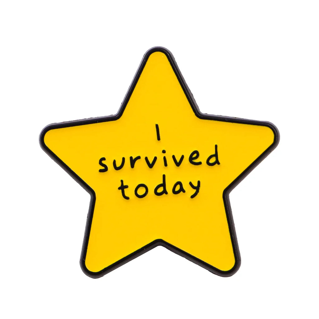 Humorous Quote Star Pin