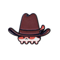 Oversized Cowboy Hat Cat Pin