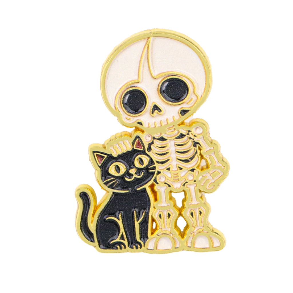 Cute Skeleton Pin Collection