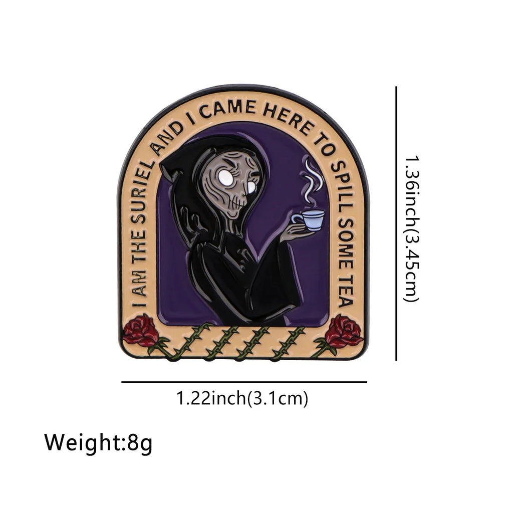 A Court of Thorns and Roses Enamel Pin 1 / MULTI