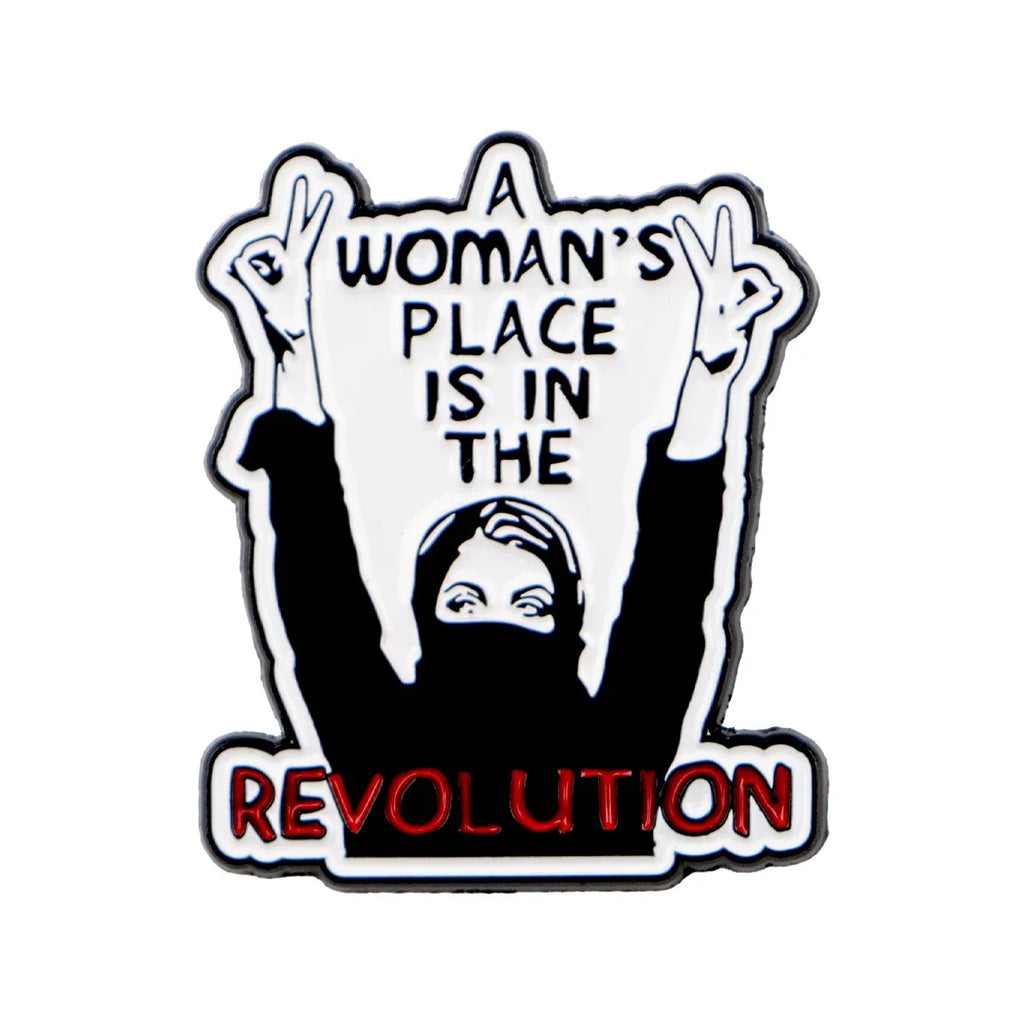 Feminist Enamel Pin Women’s Rights Brooch Pines Lapel Pins Badge on Backpack Clothing Accessories Fashion Jewelry