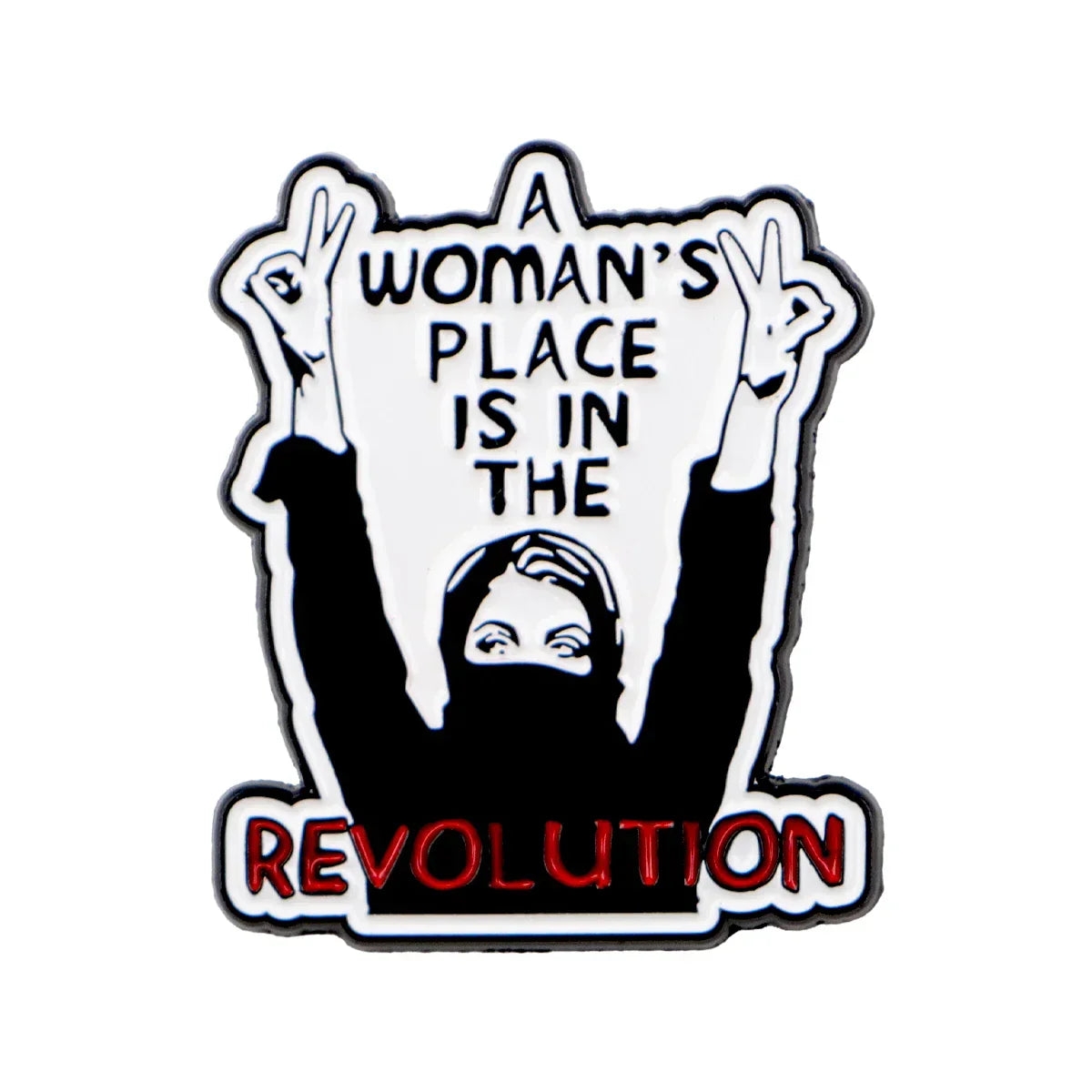 Feminist Enamel Pin Women’s Rights Brooch Pines Lapel Pins Badge on Backpack Clothing Accessories Fashion Jewelry