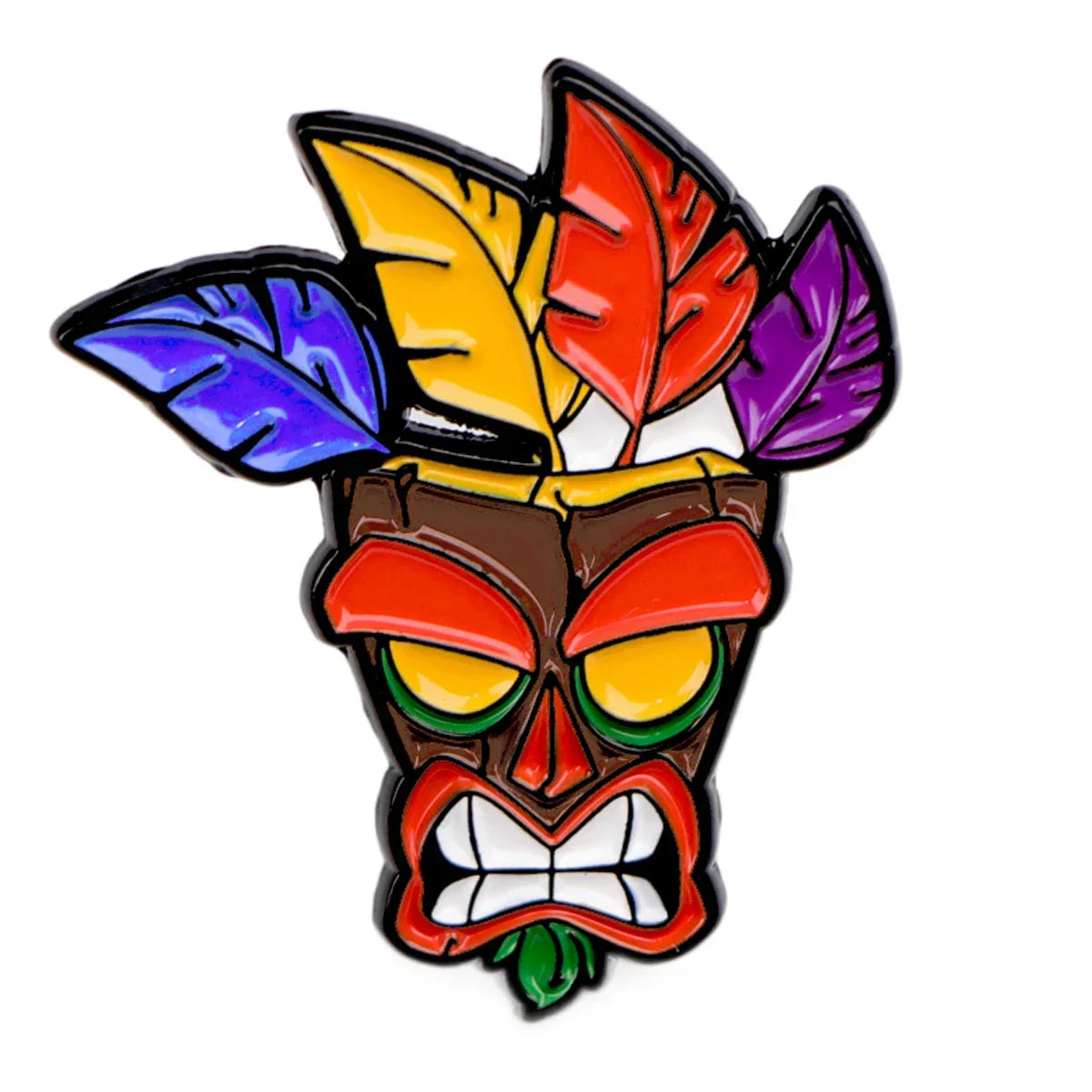 Aku Aku Enamel Pin 1