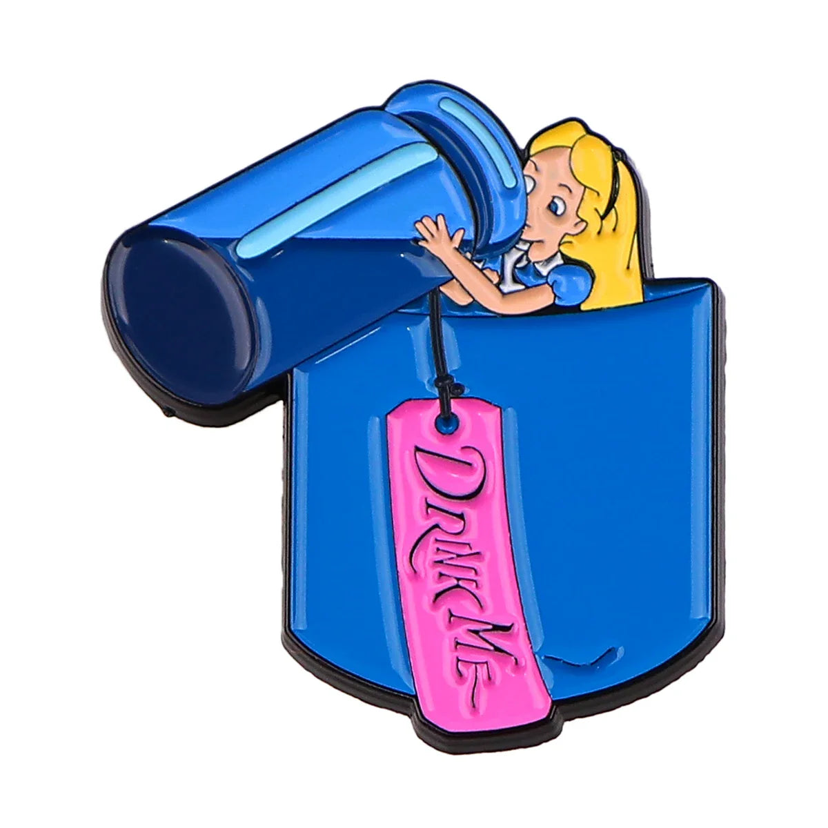 Alice Drink Me Enamel Pin 1