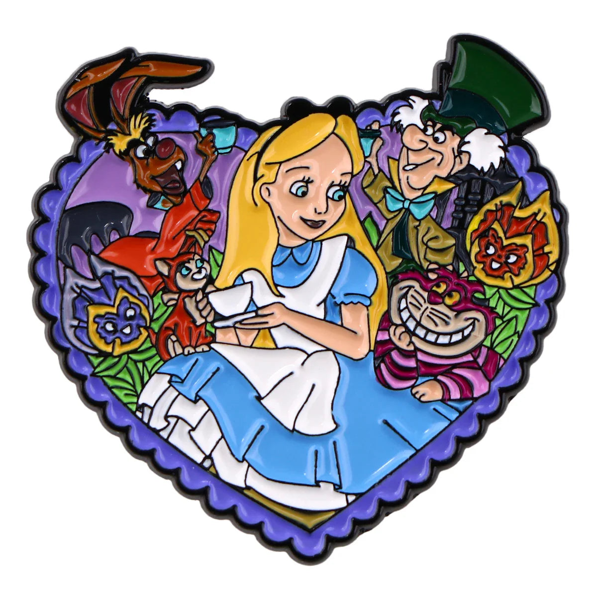 Alice Enamel Pin 1