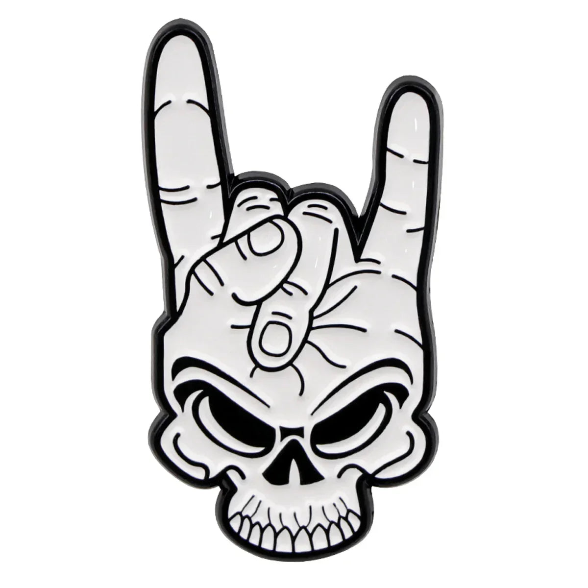 Skeleton Enamel Pin Punk Brooch Pines Lapel Pins Badge on Backpack Clothing Accessories Gothic Jewelry Halloween Gifts