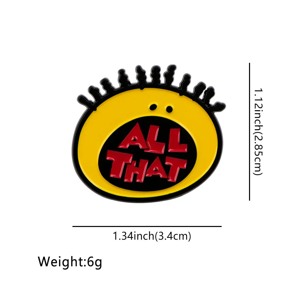 ’ALL THAT’ Enamel Pin 1