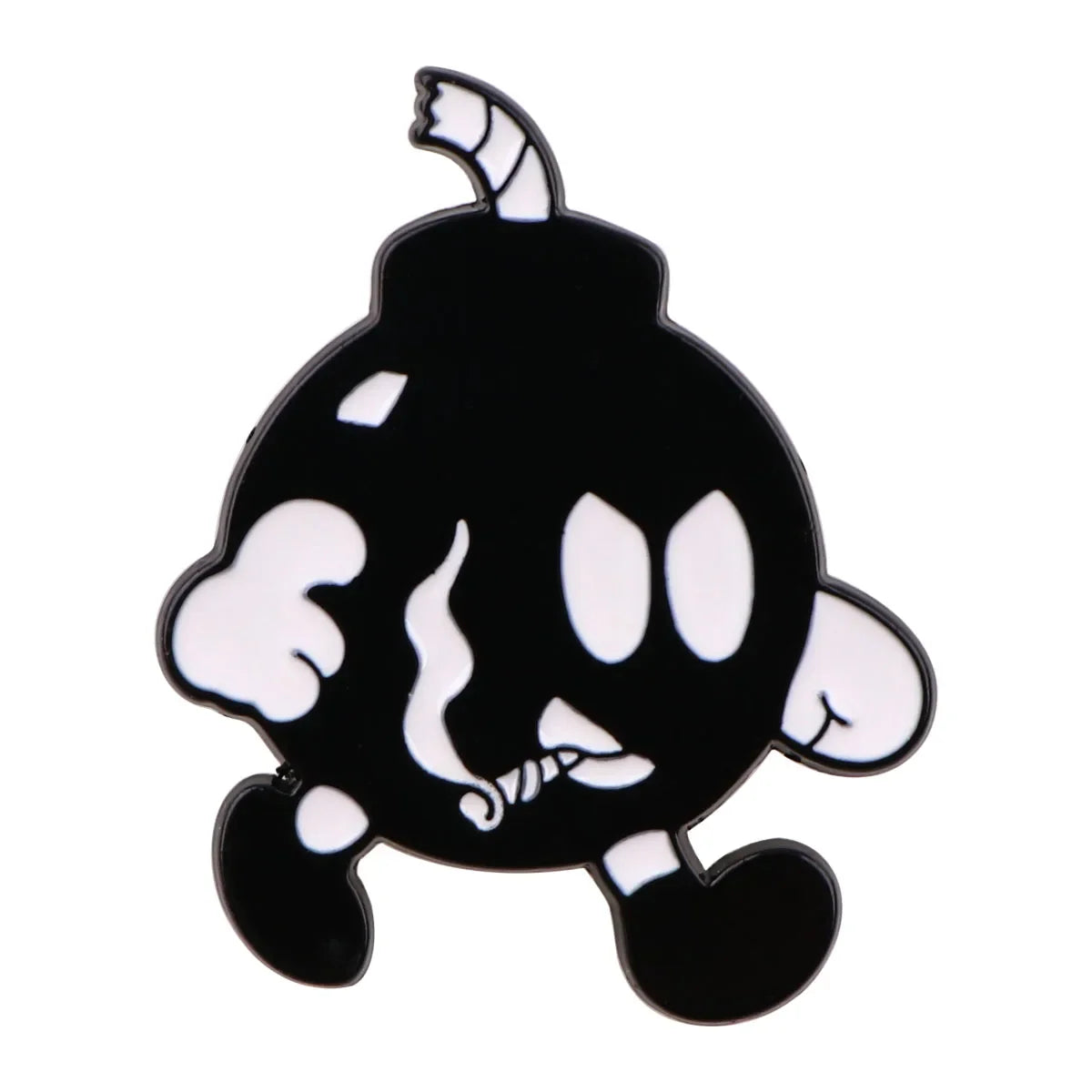 Angry Bomb Enamel Pin 1