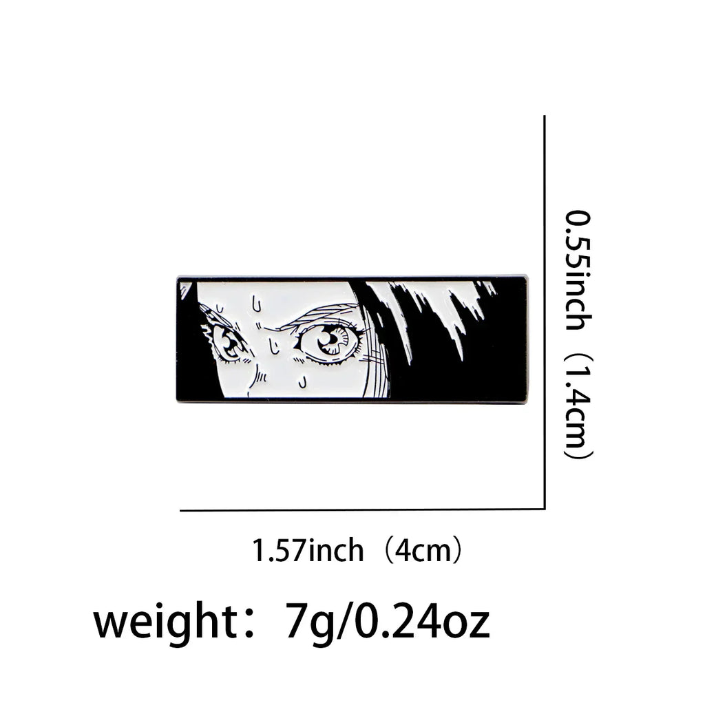 Anime Eye Enamel Pins Cartoon Women’s Brooches Men Lapel Pins Badge on Backpack Costume Accessories Cool Jewelry Gifts