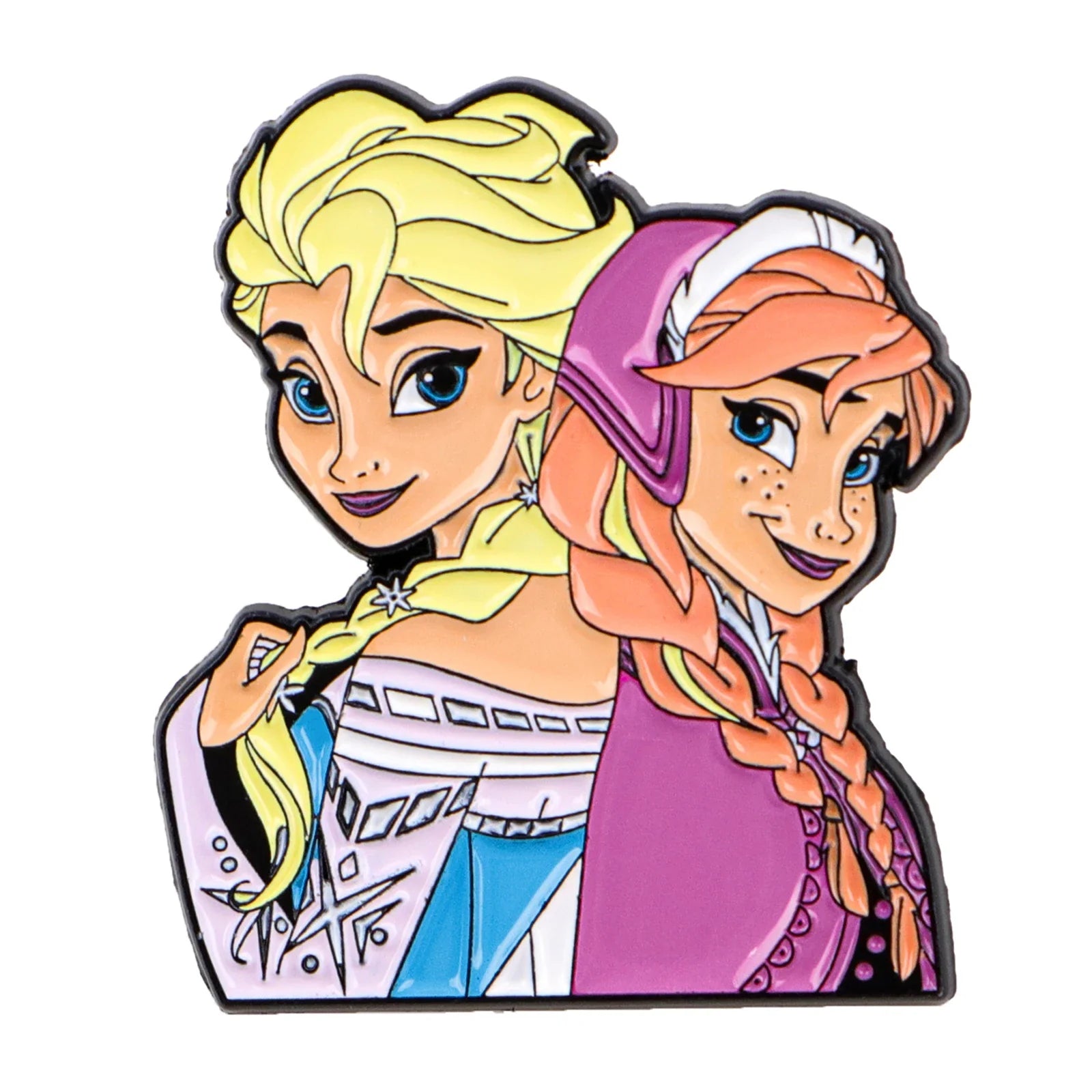 Anna and Elsa Enamel Pin 1
