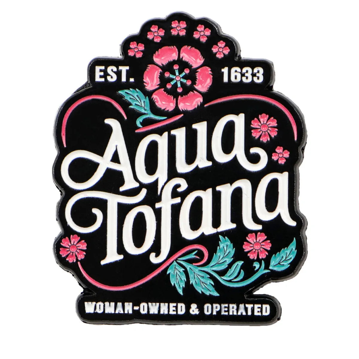 Aqua Tofana Enamel Pin 1