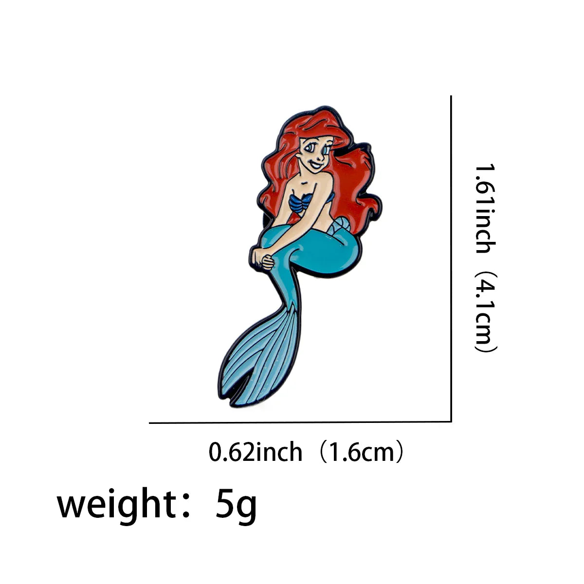 Ariel Enamel Pin 1