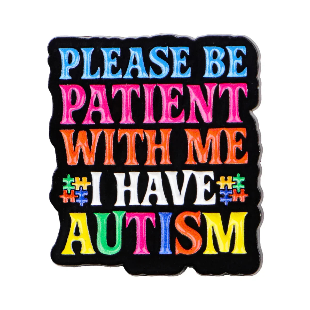 Autism Awareness Enamel Pin 1