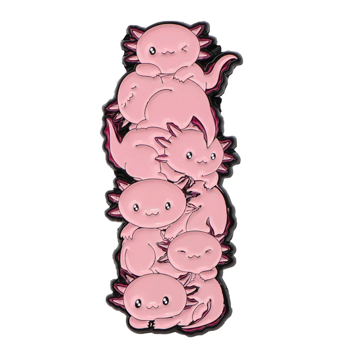 Axolotl Enamel Pin 2 / MULTI