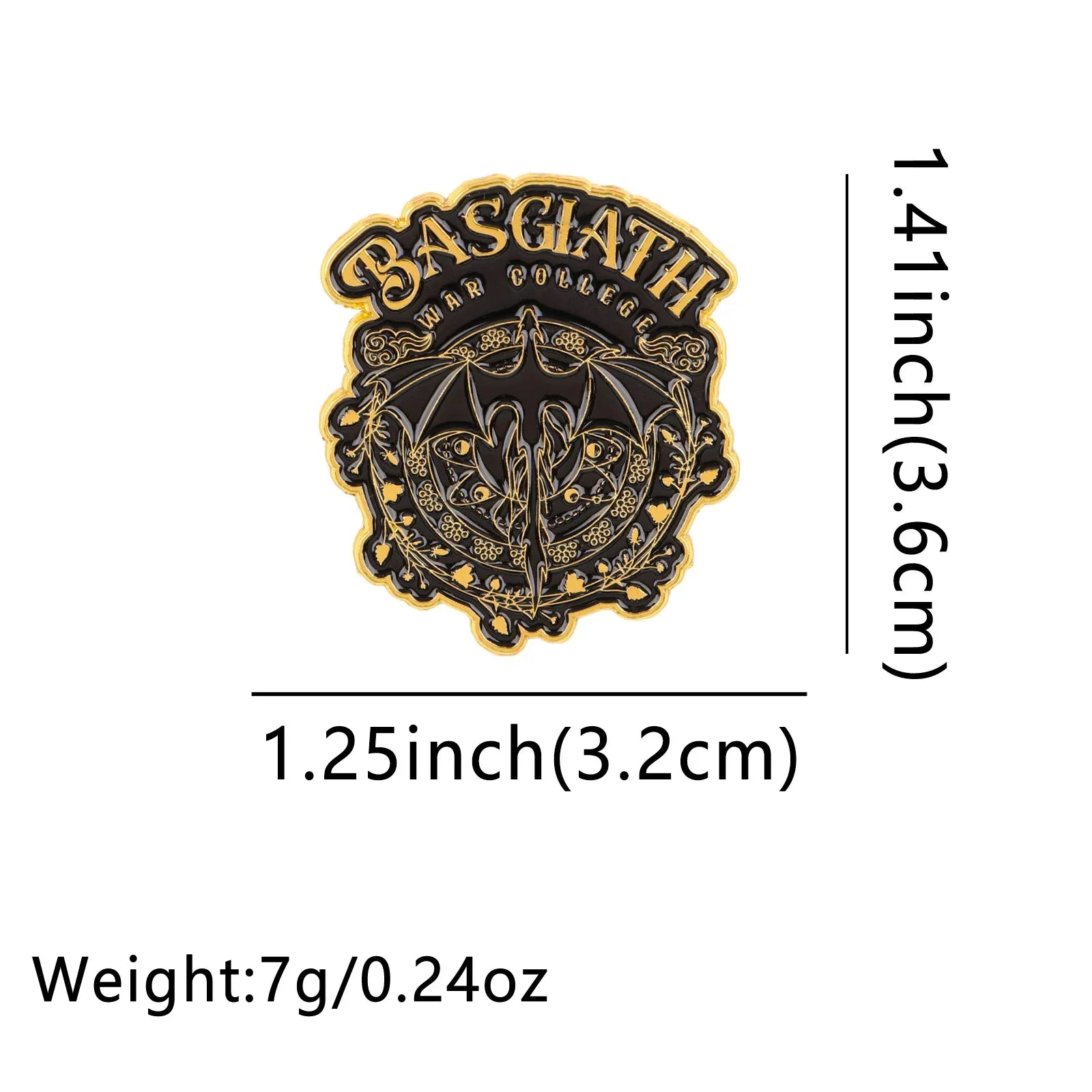 Basgiath Enamel Pin 1