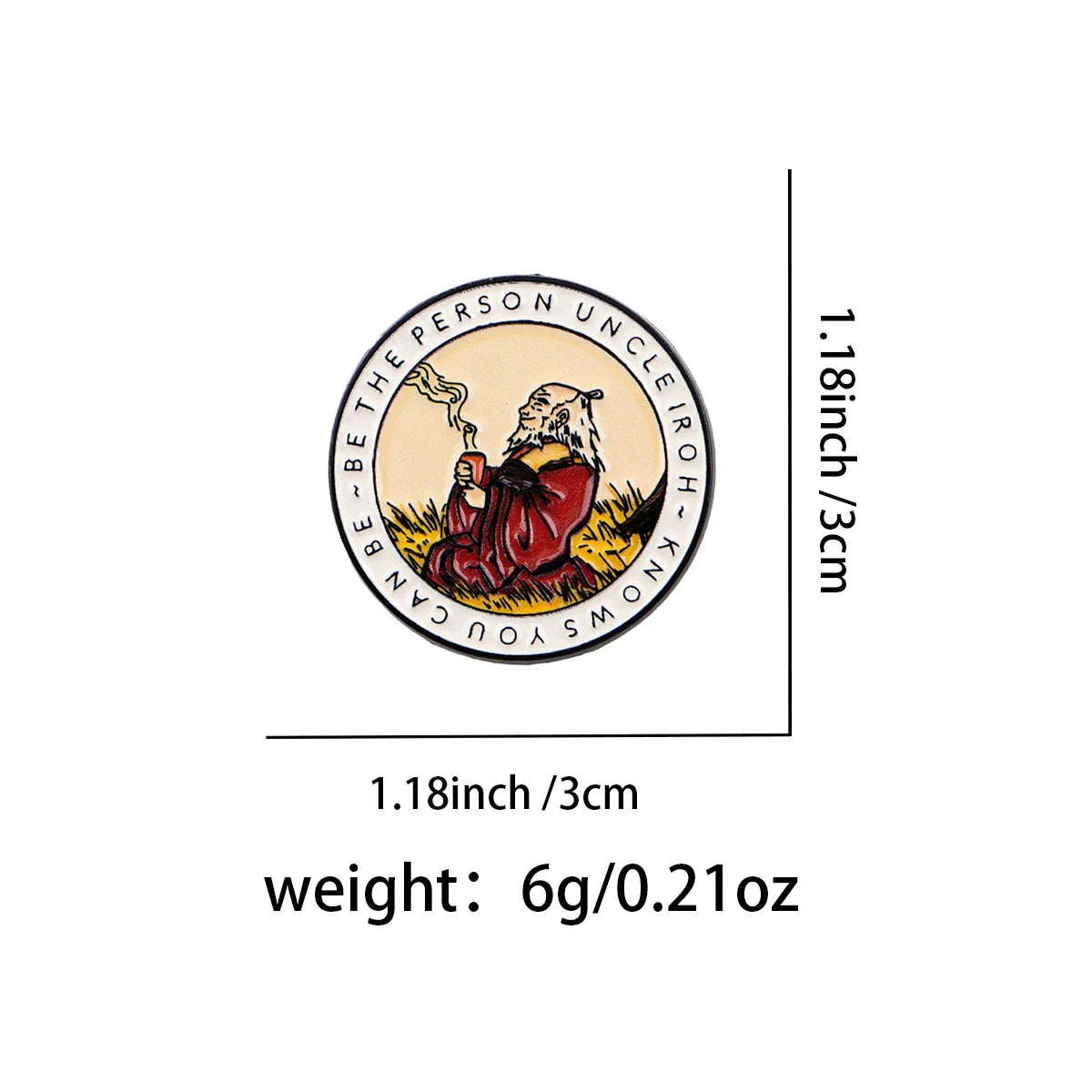 ’BE THE PERSON’ Enamel Pin Cartoon Brooch Pines Lapel Pins Badge on Backpack Clothing Accessories Fashion Jewelry