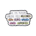’BE THE REASON’ Enamel Pin Quotes Brooch Pines Lapel Pins Badge on Backpack Clothing Accessories Fashion Jewelry