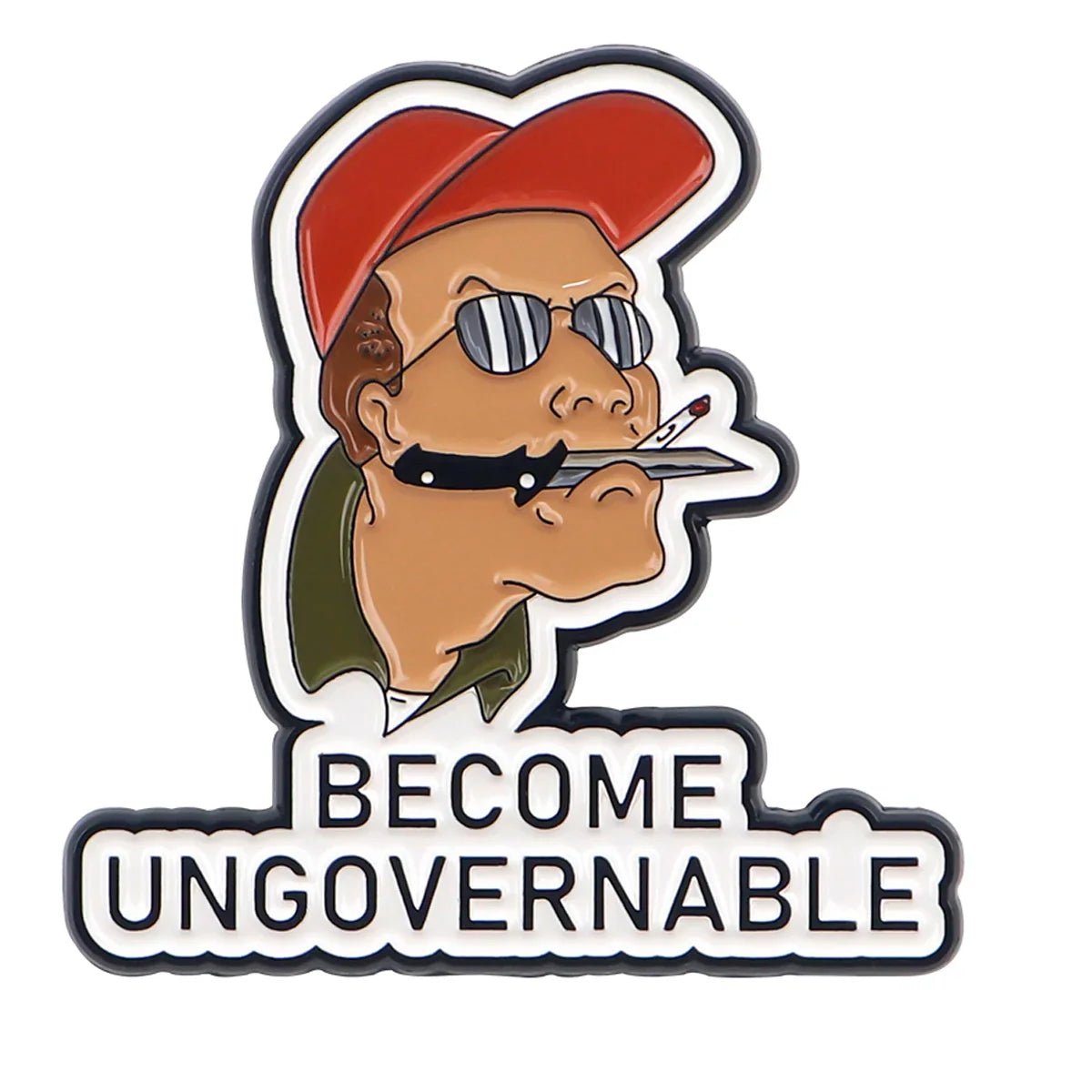 Becom Ungovernable Enamel Pin 1