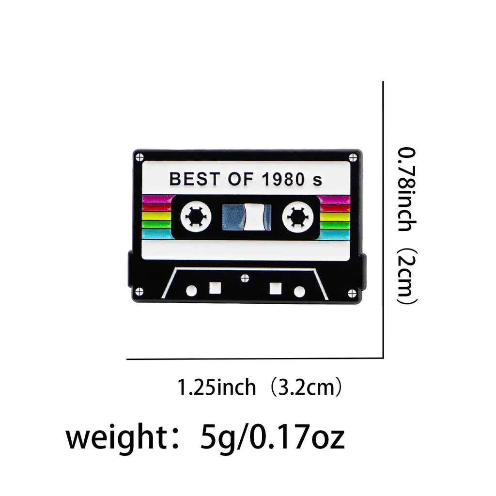 Best Of 1980s Enamel Pin 1