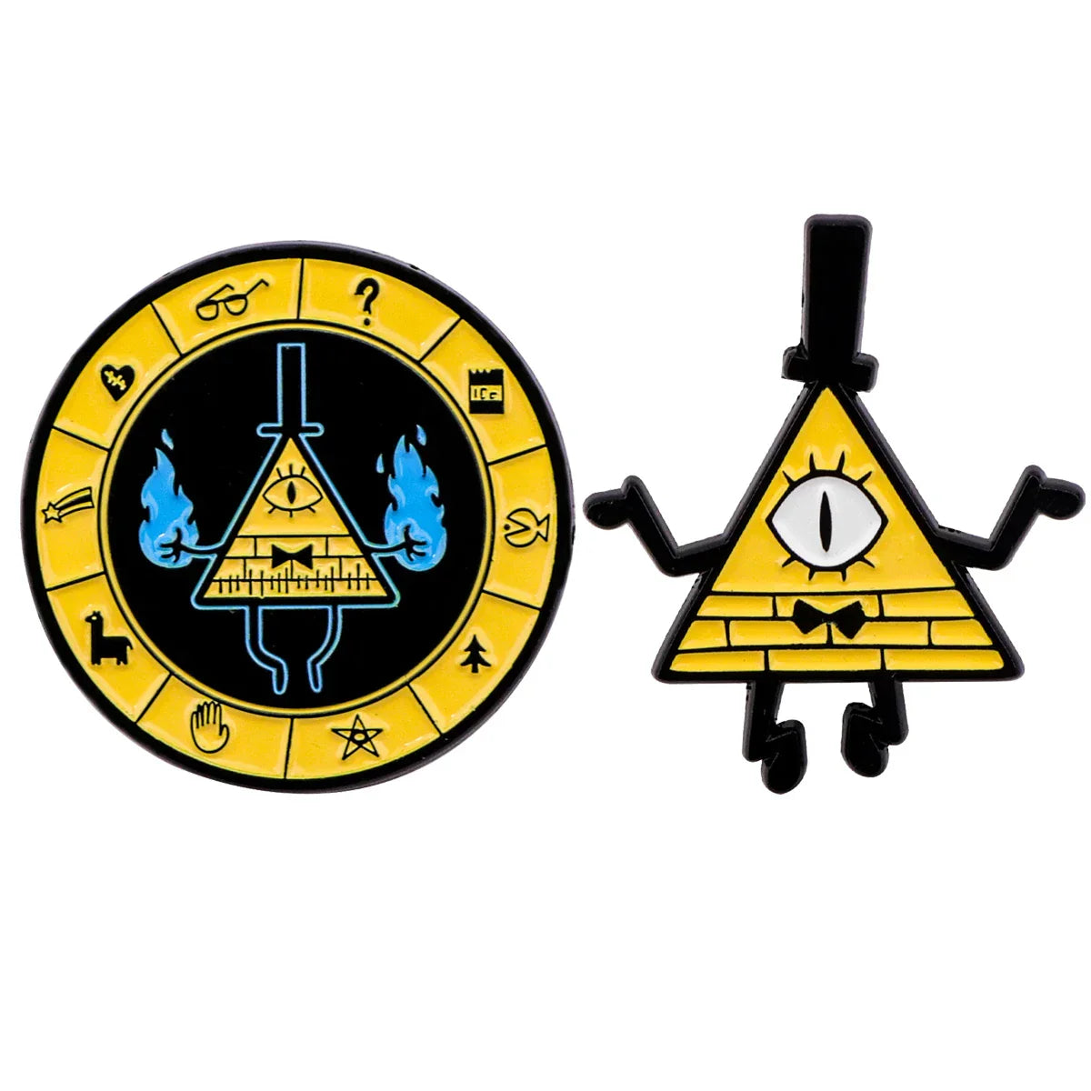Bill Cipher Enamel Pin 1