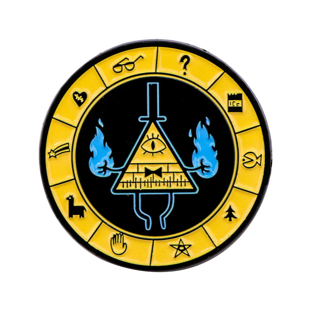 Bill Cipher Enamel Pin 2