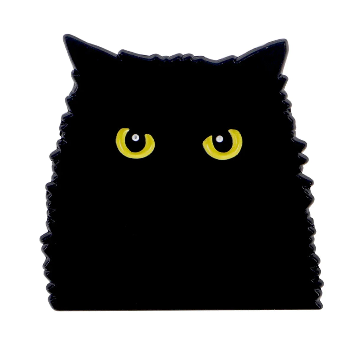 Black Cat Enamel Pin 1