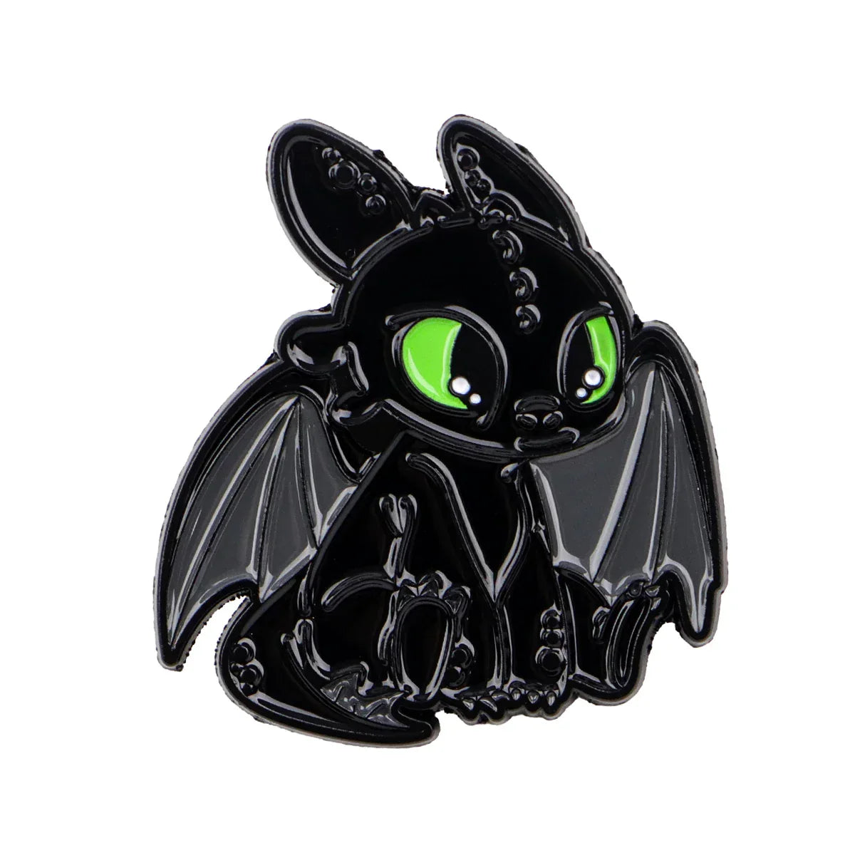 Black Enamel Pins Cartoon Women’s Brooches Men Lapel Pins Badge on Backpack Costume Accessories Movie Jewelry Gifts - 1