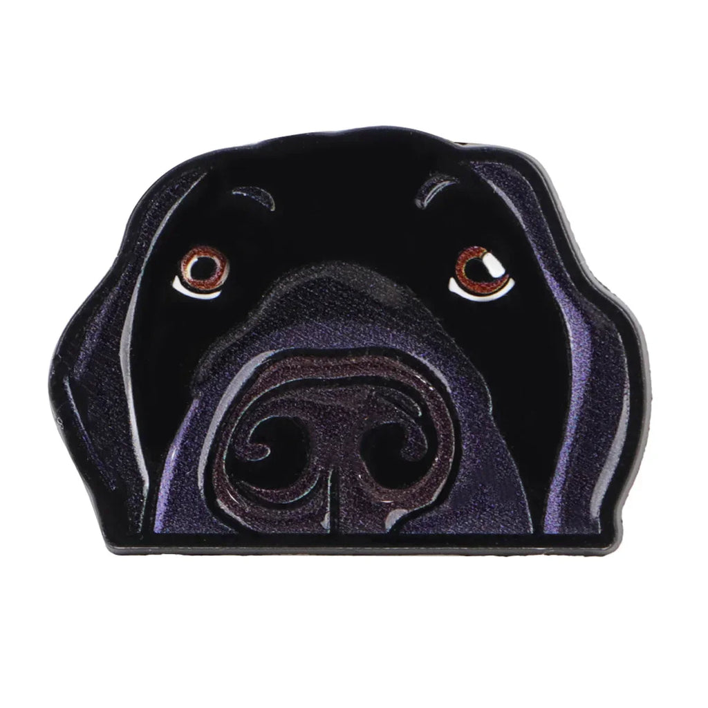 Funny Black Dog Enamel Pin Animal Brooch Pines Lapel Pins Badge on Backpack Clothing Accessories Fashion Jewelry