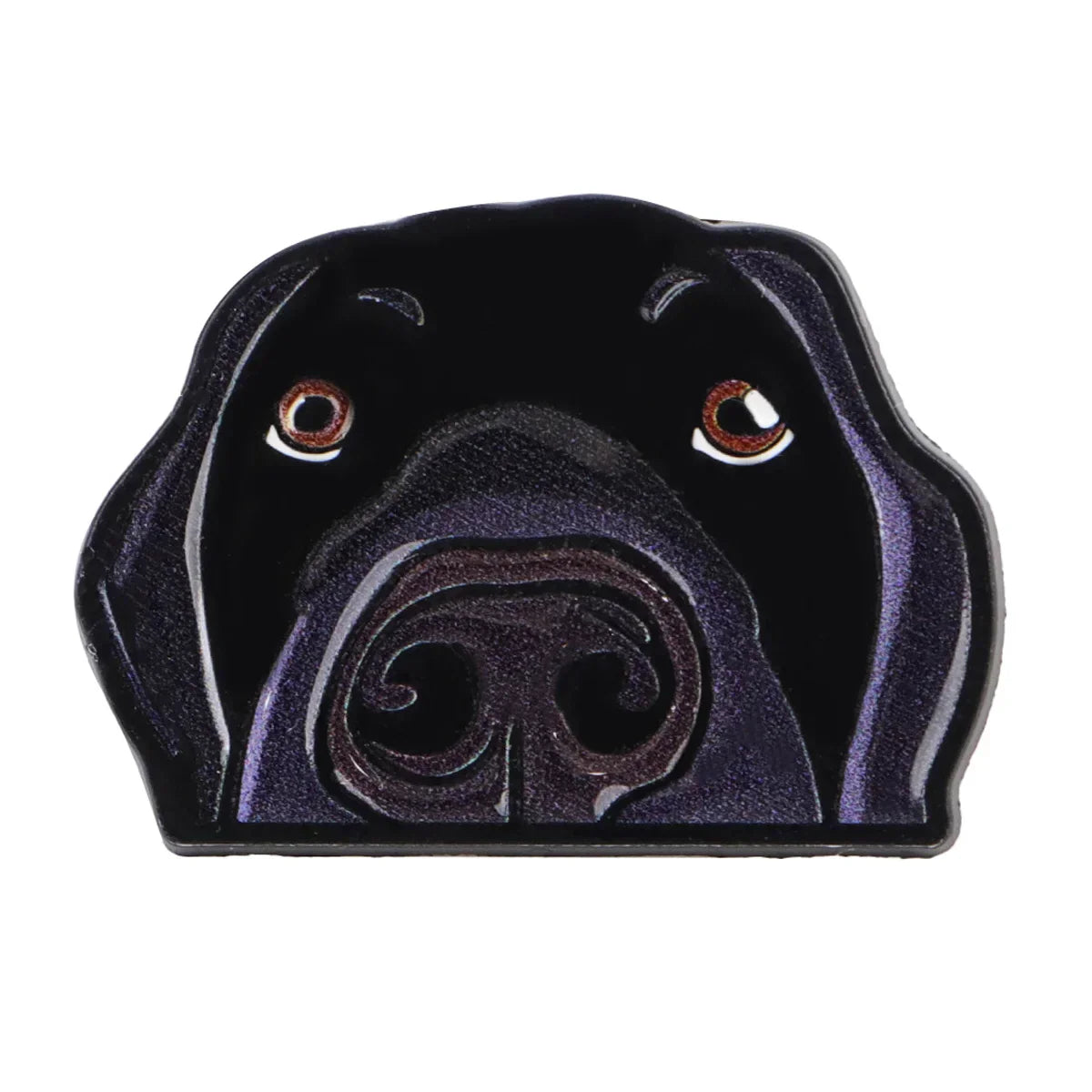 Funny Black Dog Enamel Pin Animal Brooch Pines Lapel Pins Badge on Backpack Clothing Accessories Fashion Jewelry