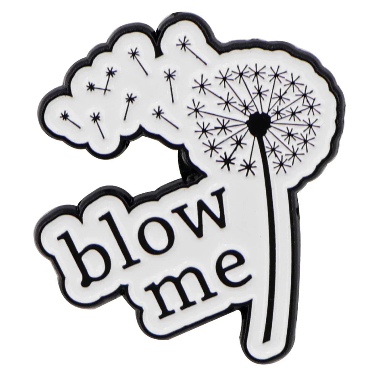 Blow Me Flower Enamel Pin 1 / MULTI