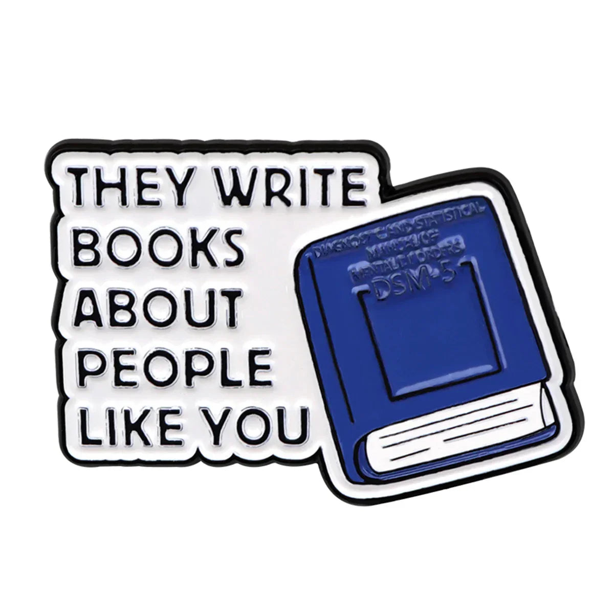 Blue Book Enamel Pin 1